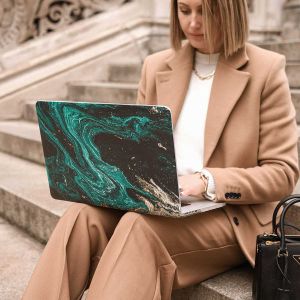 Burga Hardshell Cover MacBook Pro 13 inch (2020 / 2022) - A2289 / A2251 - Emerald Pool
