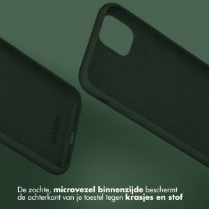 Accezz Liquid Silicone Backcover Samsung Galaxy A55 - Forest Green