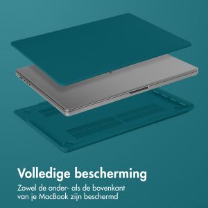 iMoshion Hard Cover MacBook Air 13 inch (2018-2020) - A1932 / A2179 / A2337 - Petrol Green