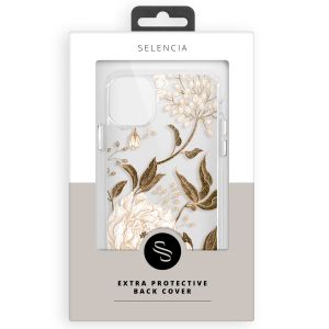 Selencia Fashion Extra Beschermende Backcover Samsung Galaxy S23 Plus - Golden Flowers