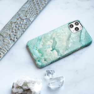 Selencia Maya Fashion Backcover iPhone 11- Agate Turquoise