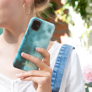 Selencia Maya Fashion Backcover iPhone 13 Mini - Air Blue