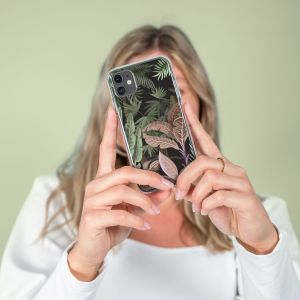 iMoshion Design hoesje Motorola Edge 20 Lite - Jungle - Groen / Roze
