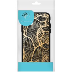 iMoshion Design hoesje Samsung Galaxy A35 - Golden Leaves