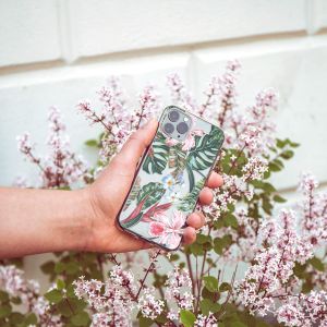 iMoshion Design hoesje Samsung Galaxy A33 - Jungle - Groen / Roze