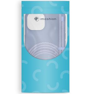 iMoshion Color Backcover met afneembaar koord iPhone 14 Pro - Blauw