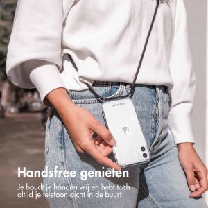 iMoshion Design hoesje met koord iPhone 11 Pro Max - Paardenbloem - Wit