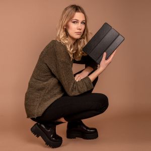 Selencia Nuria Vegan Lederen Trifold Bookcase iPad Air (2022 / 2020)