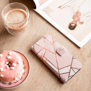 iMoshion Design Softcase Bookcase Samsung Galaxy M31 - Pink Graphic