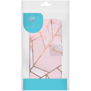iMoshion Design Softcase Bookcase Samsung Galaxy A71 - Pink Graphic