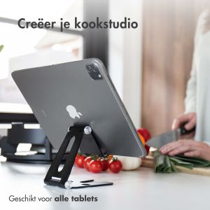 iMoshion Telefoonhouder bureau iPhone 14 Pro Max - Tablethouder bureau - Verstelbaar - Aluminium - Zwart
