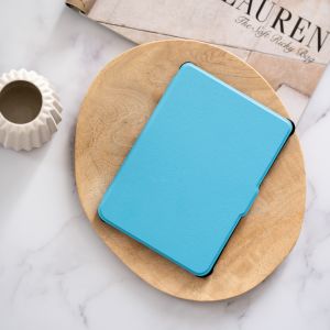 iMoshion Slim Soft Case Bookcase Kobo Clara HD - Lichtblauw