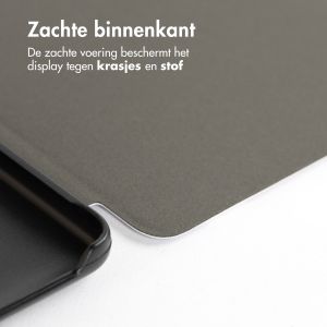 iMoshion Design Slim Hard Case Sleepcover met stand Kobo Libra H2O -Black Graphic
