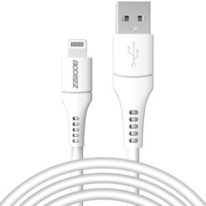 grot Onmiddellijk solide Accezz Lightning naar USB kabel voor de iPhone 5 / 5s - MFi certificering -  2 meter - Wit | Smartphonehoesjes.nl