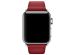 Apple Leather Band Classic Buckle Apple Watch Series 1-8 / SE - 38/40/41 mm - Ruby