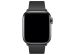 Apple Leather Band Buckle M Apple Watch Series 1-8 / SE - 38/40/41 mm - Zwart