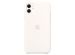 Apple Silicone Backcover iPhone 11 - White
