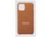 Apple Leather Backcover iPhone 11 Pro - Saddle Brown
