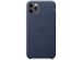 Apple Leather Backcover iPhone 11 Pro Max - Midnight Blue