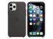 Apple Silicone Backcover iPhone 11 Pro - Black