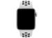 Apple Nike Sport Band Apple Watch Series 1-8 / SE - 38/40/41 mm - Pure Platinum / Black