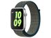 Apple Nike Sport Loop Band Apple Watch Series 1-8 / SE - 38/40/41 mm - Hyper Crimson / Neptune Green
