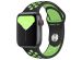 Apple Nike Sport Band Apple Watch Series 1-9 / SE / Ultra (2) - 42/44/45/49 mm - Black / Lime Blast