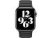 Apple Leather Link Apple Watch Series 1-9 / SE - 38/40/41 mm - Maat S/M - Zwart