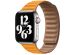 Apple Leather Link M/L Apple Watch Series 1-8 / SE - 38/40/41 mm - California Poppy