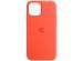 Apple Silicone Backcover MagSafe iPhone 12 (Pro) - Electric Orange