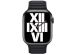 Apple Leather Link Apple Watch Series 1-9 / SE - 38/40/41mm - Maat S/M - Midnight