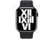 Apple Leather Link Apple Watch Series 1-9 / SE / Ultra (2) - 42/44/45/49mm - Maat M/L - Midnight