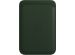 Apple Leather Wallet MagSafe (Apple Wallet 2nd generation) - Met ingebouwde AirTag functie - Sequoia Green
