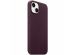 Apple Leather Backcover MagSafe iPhone 13 - Dark Cherry