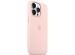 Apple Silicone Backcover MagSafe iPhone 13 Pro - Chalk Pink