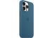 Apple Silicone Backcover MagSafe iPhone 13 Pro Max - Blue Jay