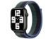 Apple Sport Loop Band Apple Watch Series 1-9 / SE / Ultra (2) - 42/44/45/49 mm - Midnight/Eucalyptus