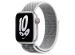 Apple Nike Sport Loop Band Apple Watch Series 1-9 / SE - 38/40/41 mm - Summit White / Black