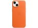Apple Leather Backcover MagSafe iPhone 14 - Oranje