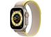 Apple Trail Loop Band Apple Watch Series 1-9 / SE / Ultra (2) - 44/45/49 mm - Maat S/M - Geel / Beige