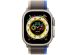 Apple Trail Loop Band Apple Watch Series 1-9 / SE / Ultra (2) - 44/45/49 mm - Maat M/L - Blauw / Grijs