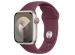 Apple Sport Band Apple Watch Series 1-9 / SE - 38/40/41 mm - Maat S/M - Mulberry