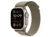 Apple Alpine Loop Band Apple Watch Series 1-9 / SE / Ultra (2) - 42/44/45/49 mm - Maat L - Olive
