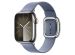 Apple Modern Buckle FineWoven Apple Watch Series 1-9 / SE - 38/40/41 mm - Maat S - Lavender Blue