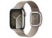 Apple Modern Buckle FineWoven Apple Watch Series 1-9 / SE - 38/40/41 mm - Maat M - Tan