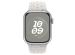 Apple Nike Sport Band Apple Watch Series 1-9 / SE - 38/40/41 mm - Maat M/L - Pure Platinum