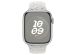 Apple Nike Sport Band Apple Watch Series 1-9 / SE / Ultra (2) - 42/44/45/49 mm - Maat M/L - Pure Platinum