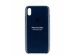 Apple Silicone Backcover iPhone Xs Max - Midnight Blue
