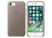 Apple Leather Backcover iPhone SE (2022 / 2020) / 8 / 7 - Taupe
