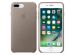 Apple Leather Backcover iPhone 8 Plus / 7 Plus - Taupe